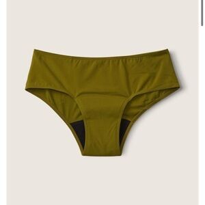 NWT Victoria’s Secret Period Panties Olive Green Size XL